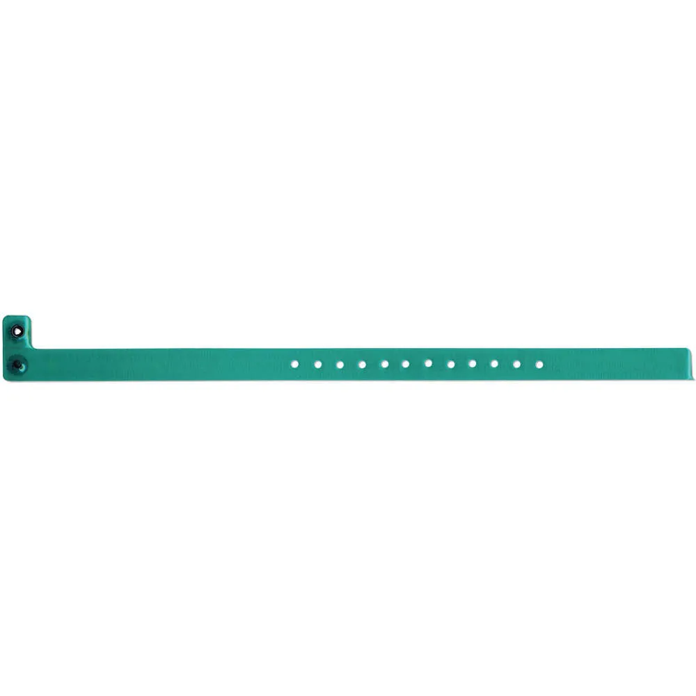 ClearImage® Vinyl Wristbands 1/2" Snap Closure 130P (500/Box)