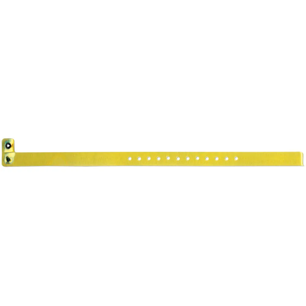 ClearImage® Vinyl Wristbands 1/2" Snap Closure 130P (500/Box)