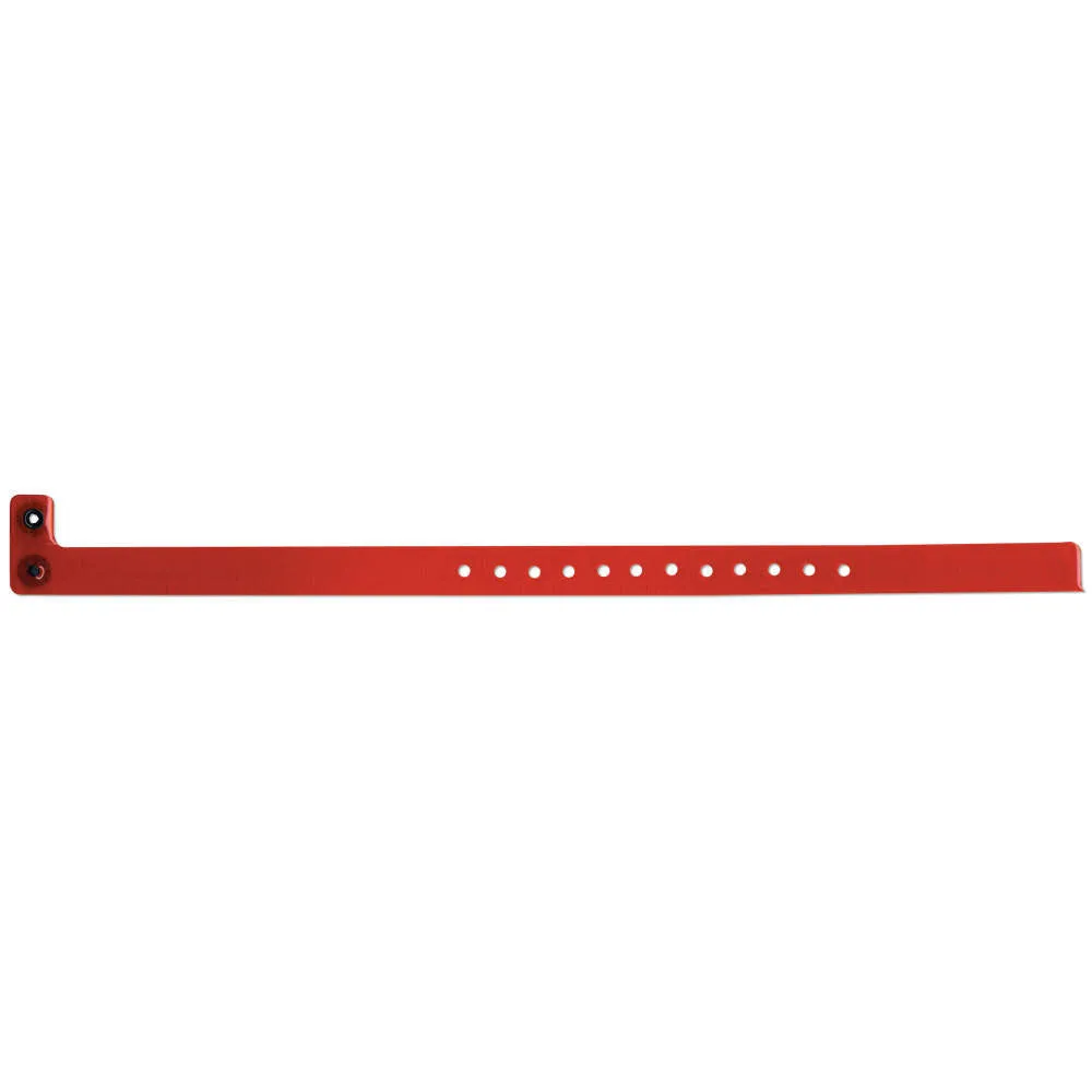 ClearImage® Vinyl Wristbands 1/2" Snap Closure 130P (500/Box)