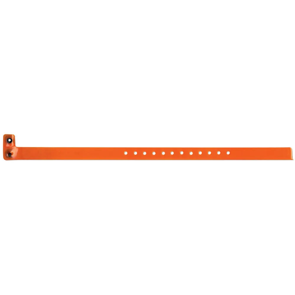 ClearImage® Vinyl Wristbands 1/2" Snap Closure 130P (500/Box)