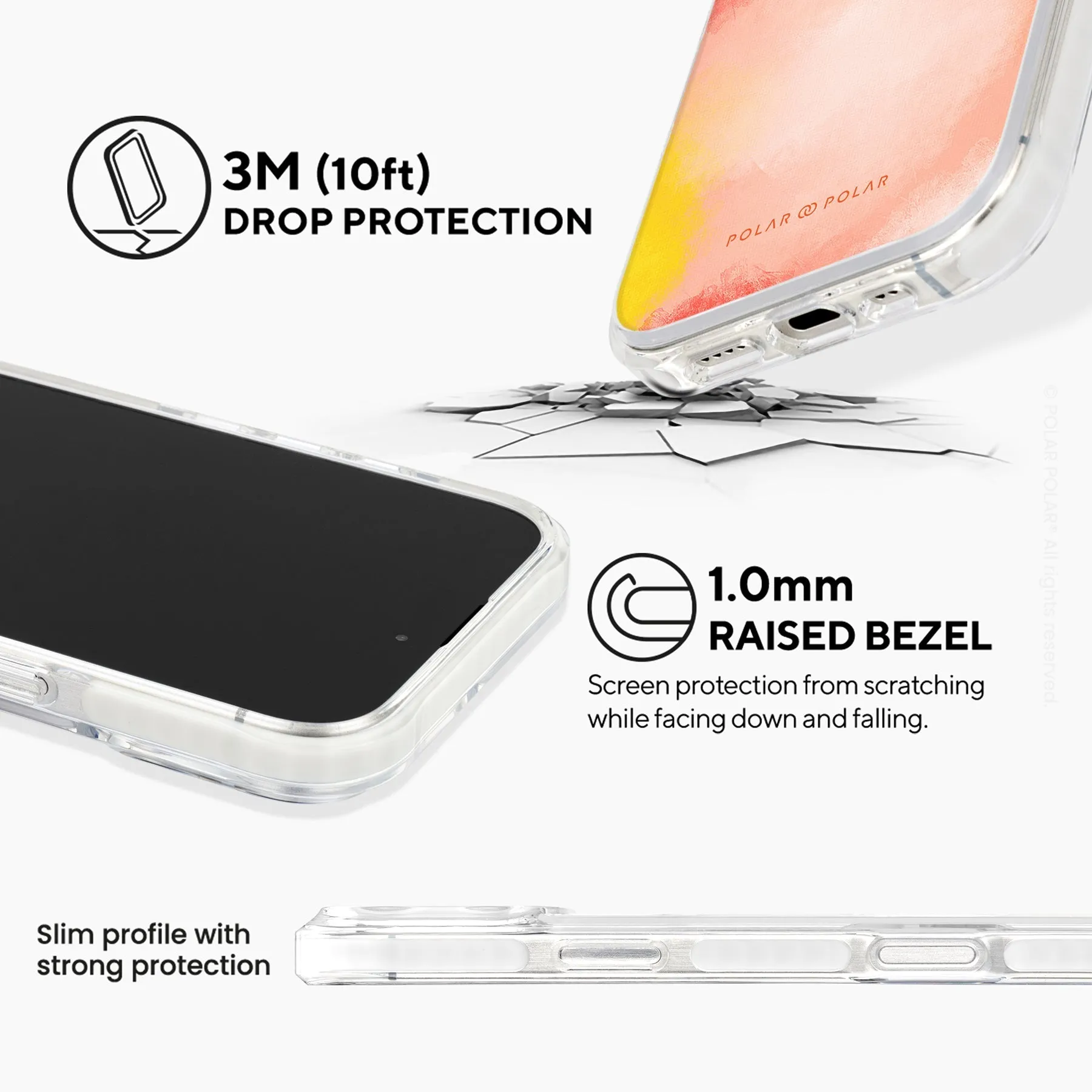 Clouds in Fall - iPhone 16 Pro Clear Bumper MagSafe Case