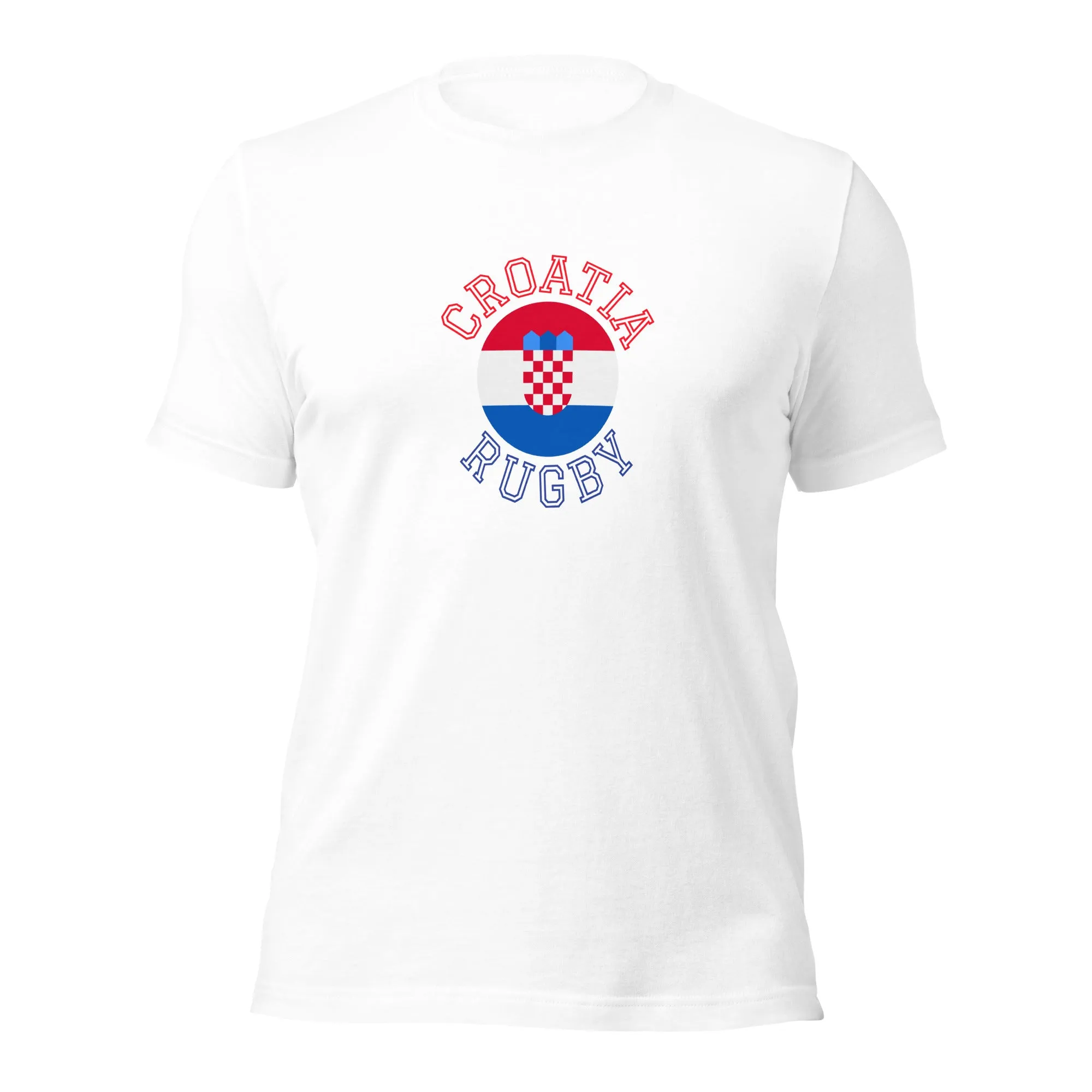 Croatia Rugby Cotton T-Shirt