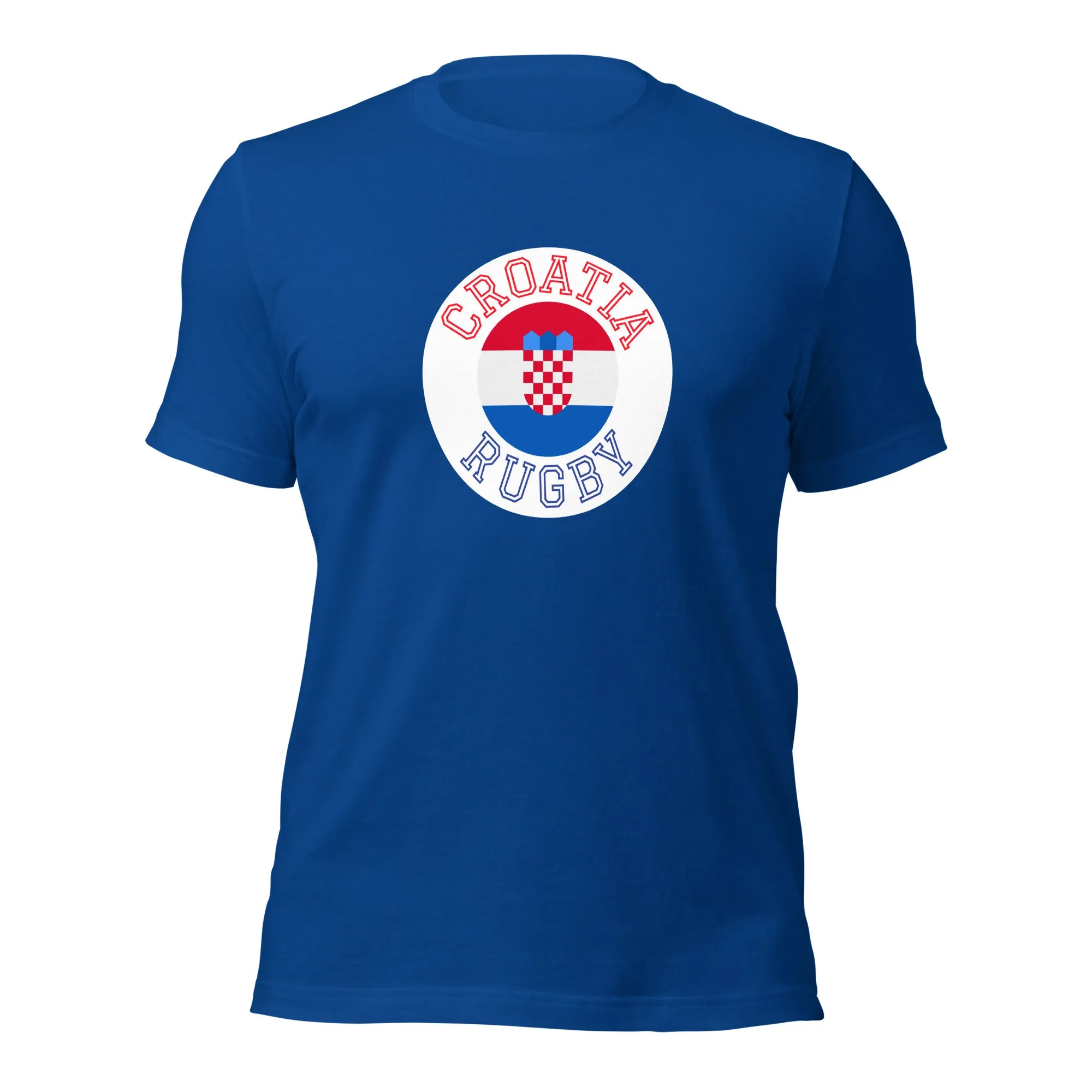 Croatia Rugby Cotton T-Shirt