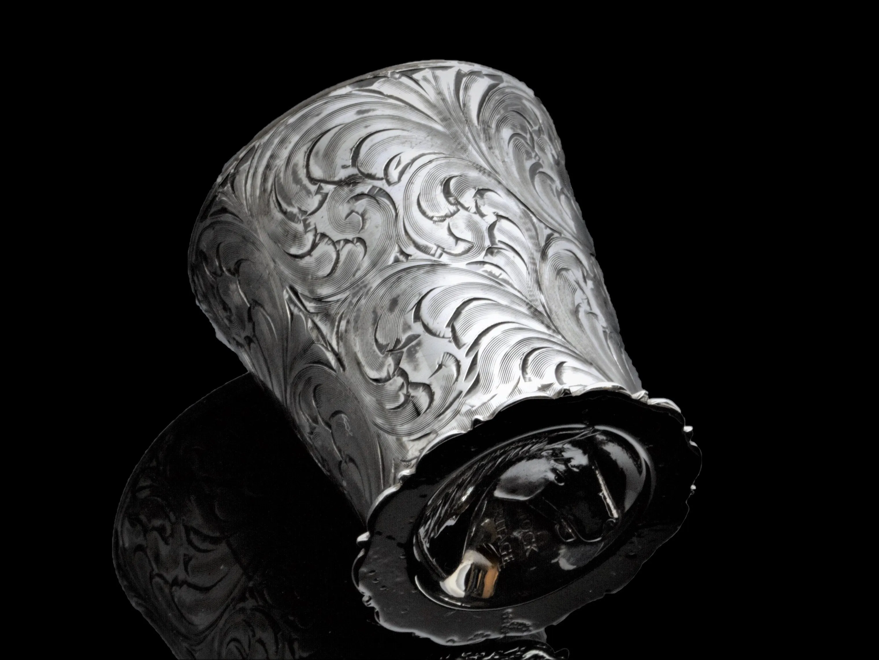 Custom Sterling Silver Shot Glasses