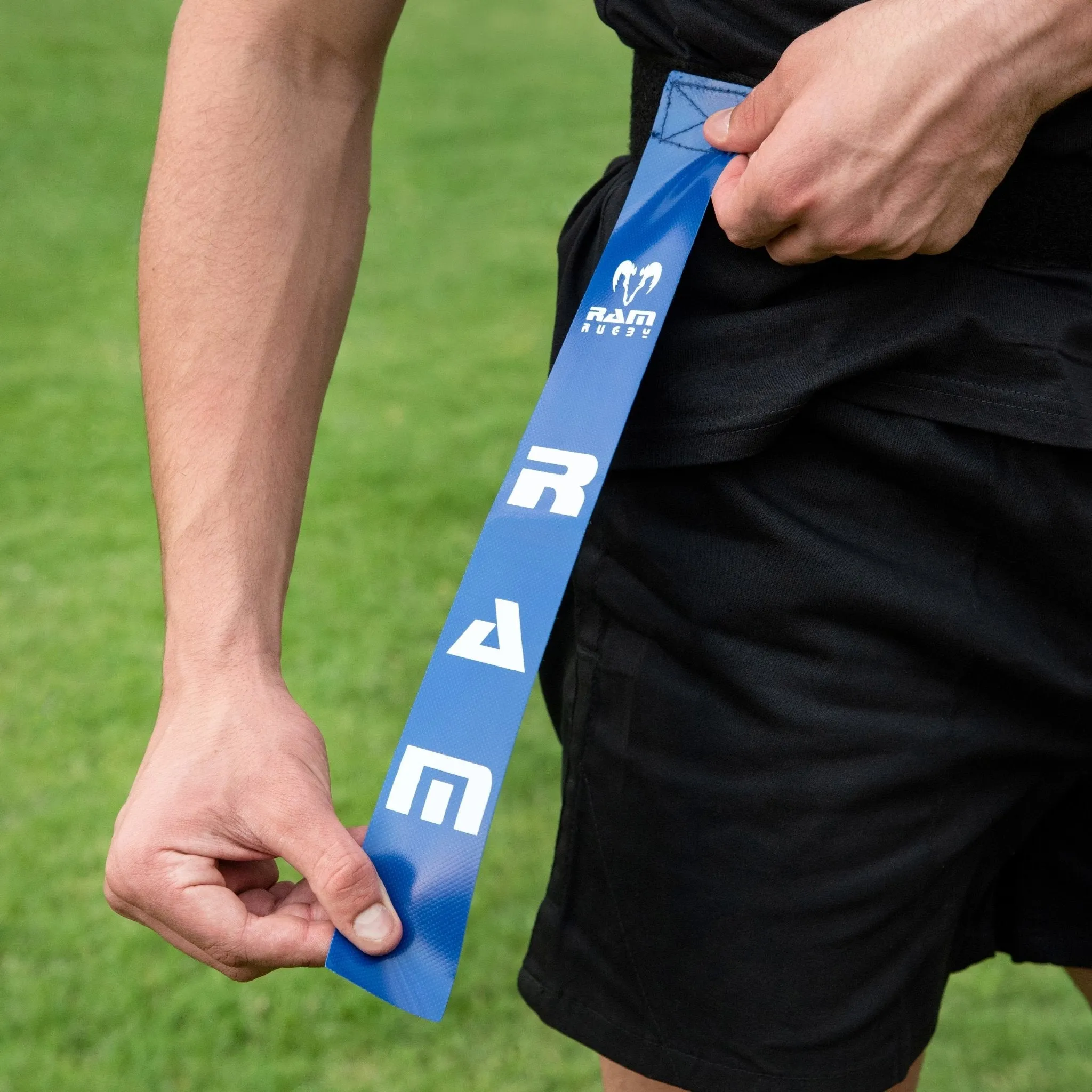 Custom Tag Rugby Belt Set - PVC - 8 week delivery