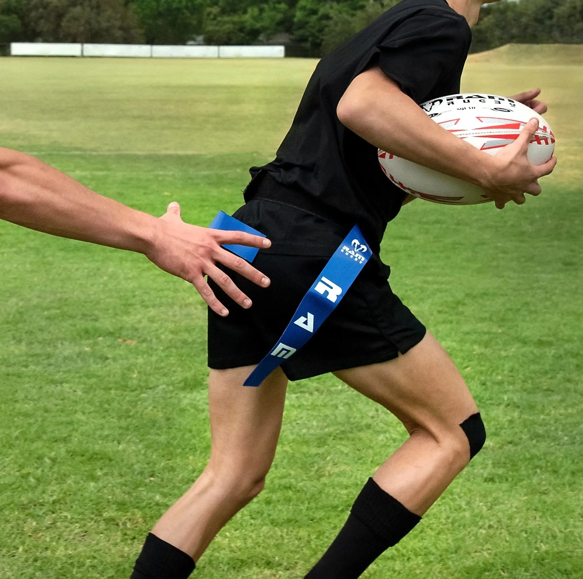 Custom Tag Rugby Belt Set - PVC - 8 week delivery