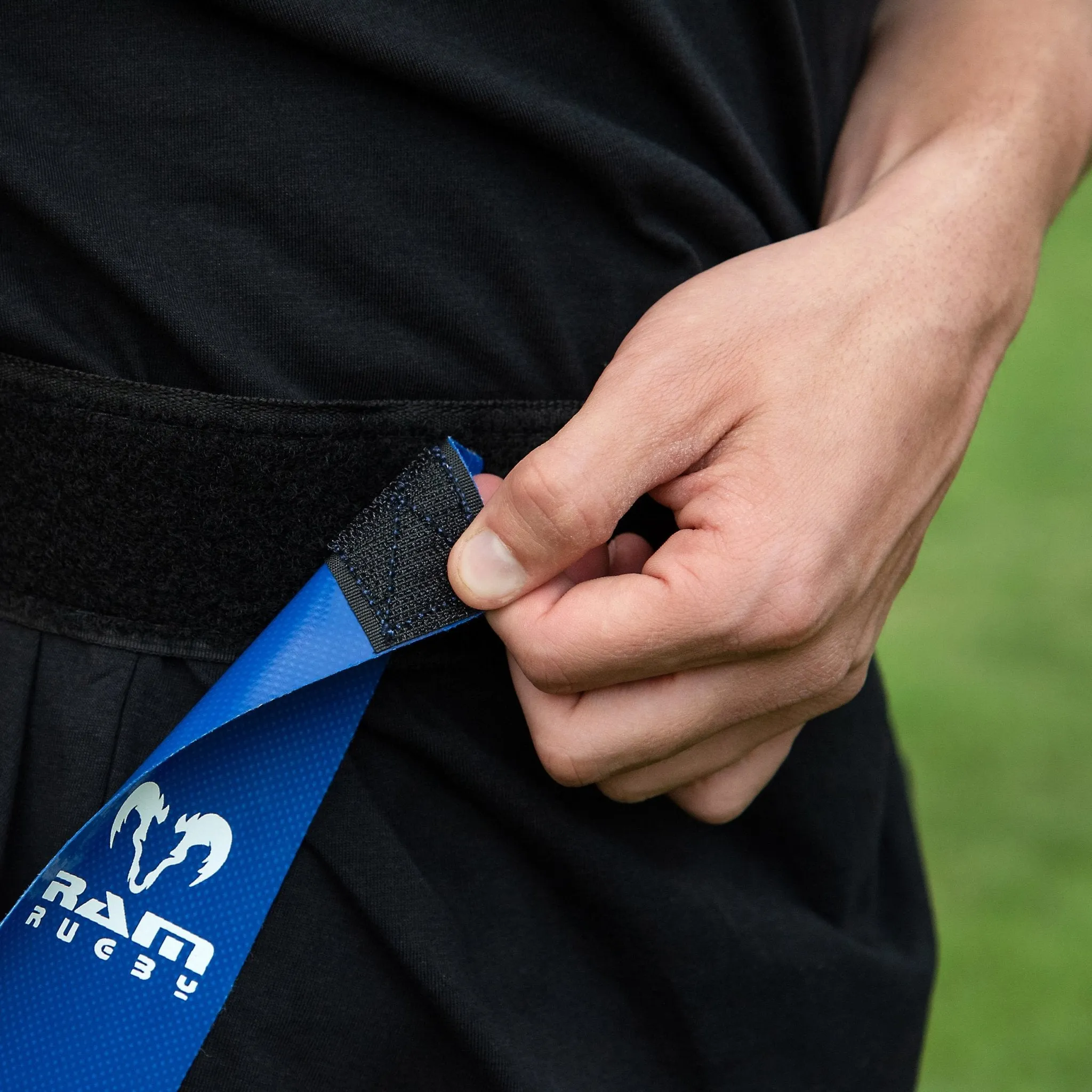 Custom Tag Rugby Belt Set - PVC - 8 week delivery