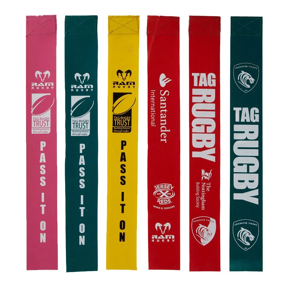 Custom Tag Rugby Belt Set - PVC - 8 week delivery