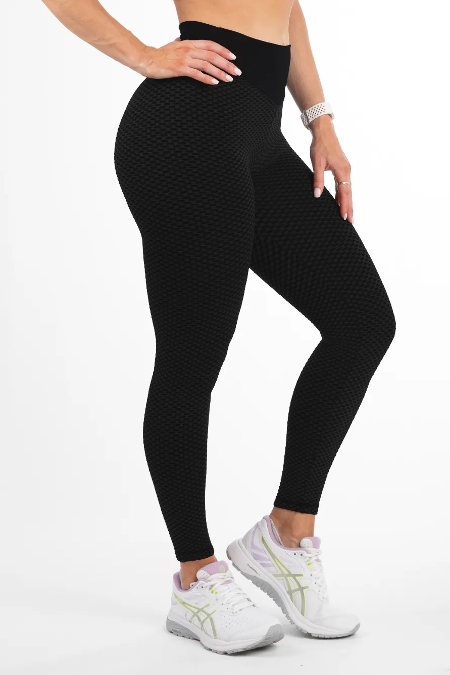 Demi Scrunch Bum Leggings Black