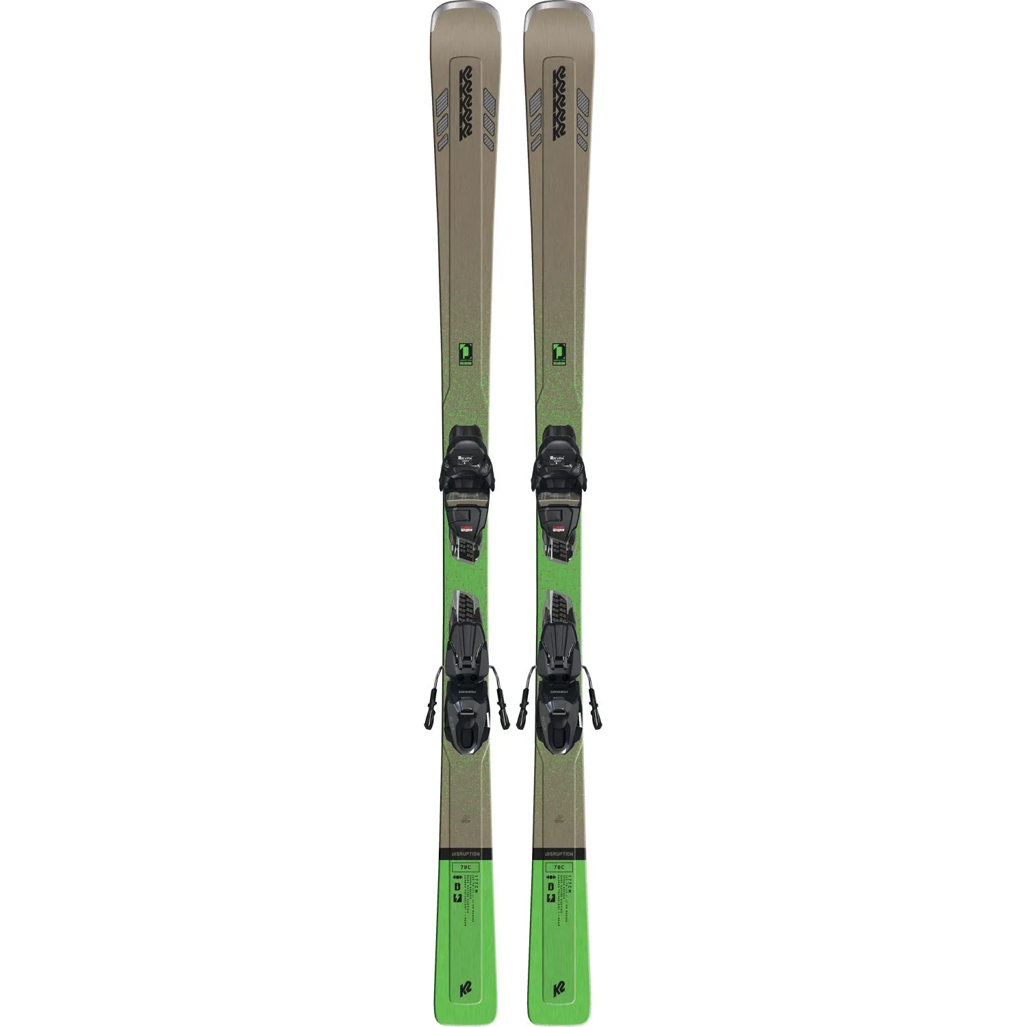 Disruption 78C Ski w/ ER3 10 Binding 2023