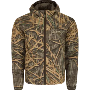 DRAKE MST Waterfowl Pursuit Synthetic Full Zip Jacket with Hood AD4060-009 SHADOWGRASS