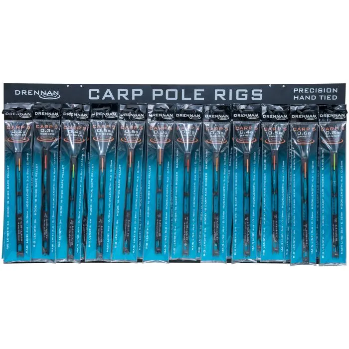 Drennan Carp 5 Pole Rigs