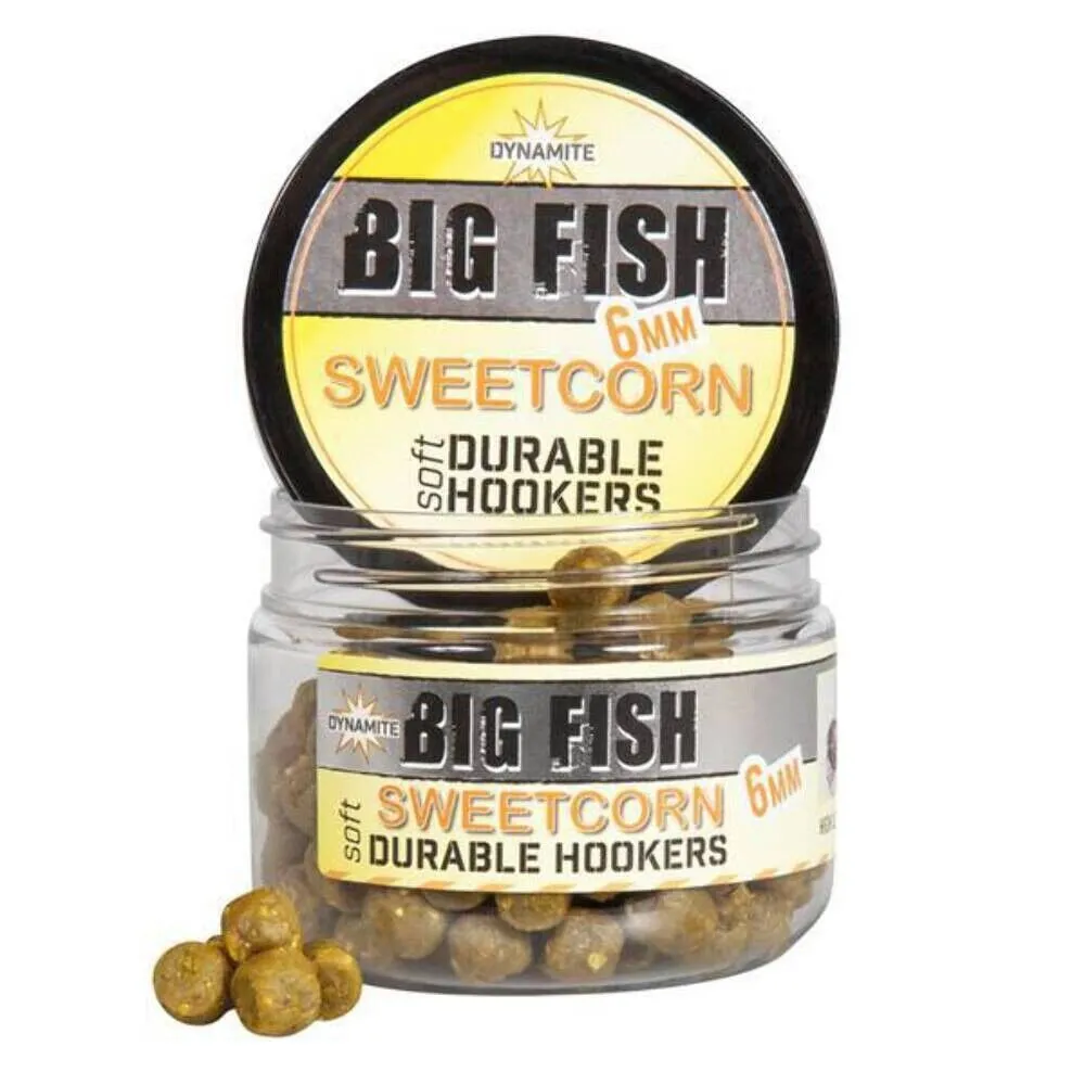 DYNAMITE BAITS BIG FISH DURABLE SOFT HOOKER PELLETS