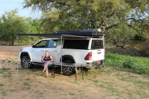 Eezi-Awn Series 1000 Alloy Case Awning Grey