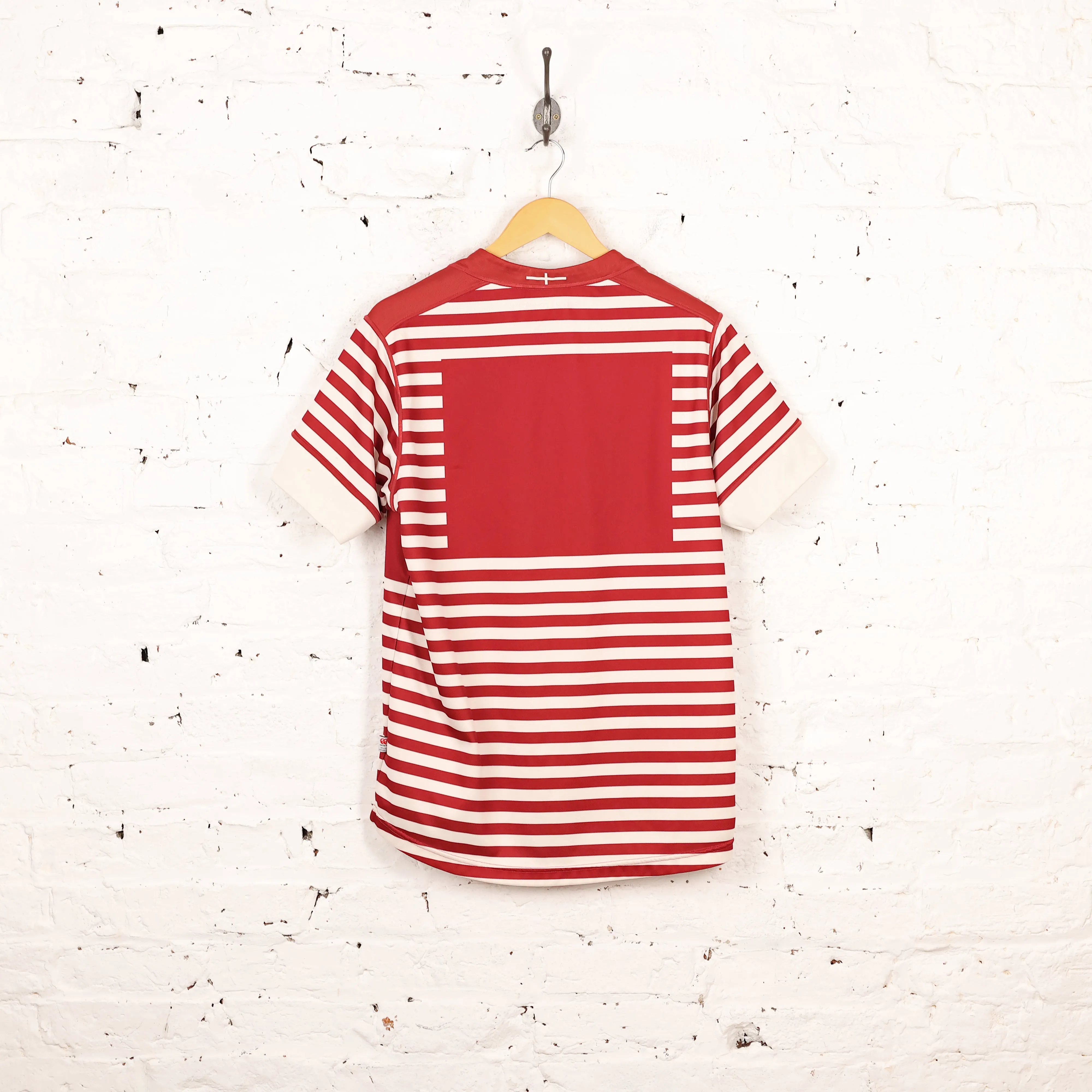 England Rugby 2013 Away Shirt - Red - L