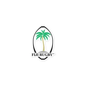 Fiji Throwback Logo Bubble-Free Stickers