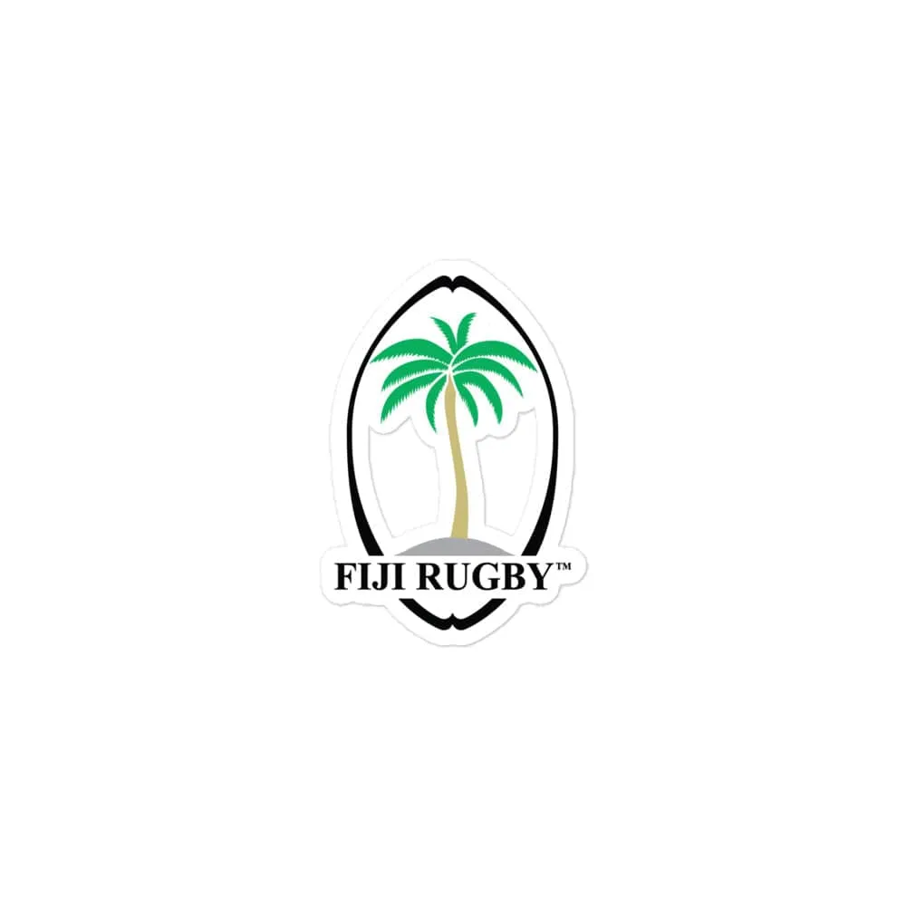 Fiji Throwback Logo Bubble-Free Stickers