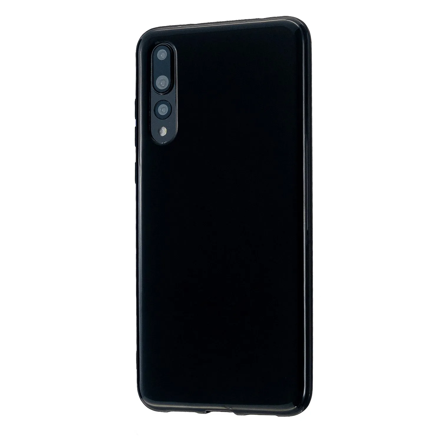 For HUAWEI P20/P20 Lite/P20 Pro Cellphone Case Simple Profile Soft TPU Phone Case Anti-Slip Smartphone Cover Taro purple