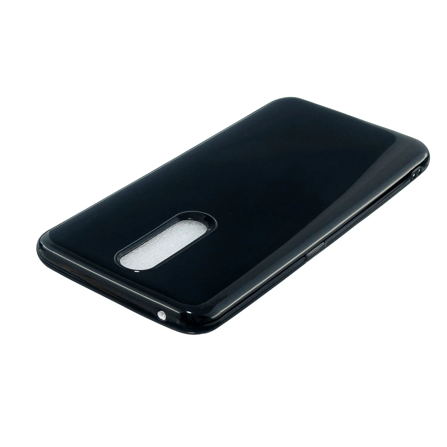 For OPPO F11/F11 Pro Cellphone Cover Glossy TPU Simple Profile Bumper Protective Mobile Phone Case Rose red