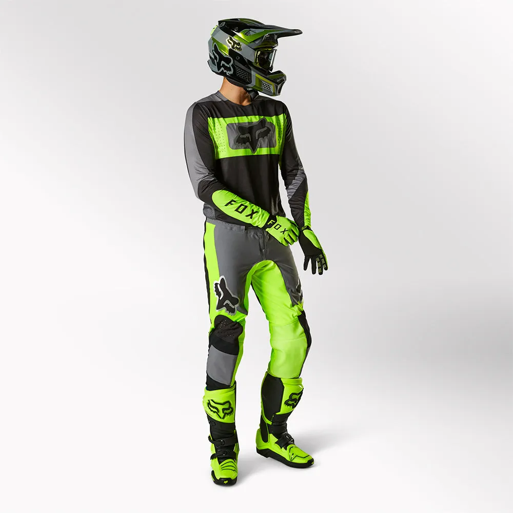 FOX FLEXAIR MIRER JERSEY [BLACK/YELLOW]