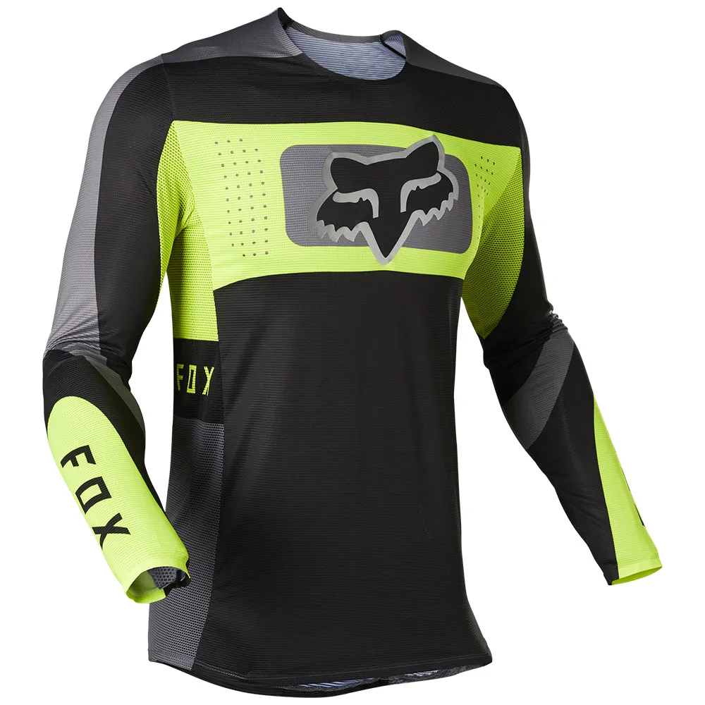 FOX FLEXAIR MIRER JERSEY [BLACK/YELLOW]