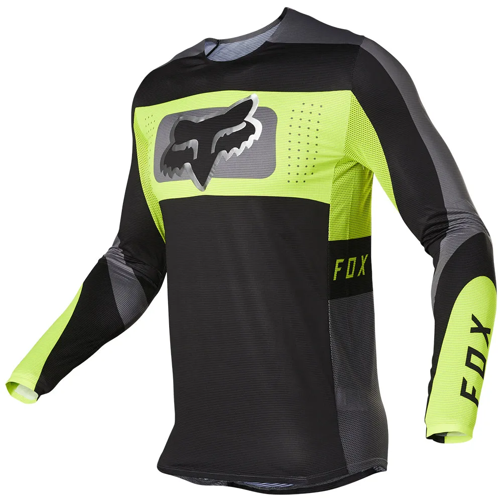 FOX FLEXAIR MIRER JERSEY [BLACK/YELLOW]
