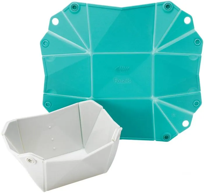 Fozzils Bowlz - SNAPSTAKZ BOWL TURQUOISE/IVORY