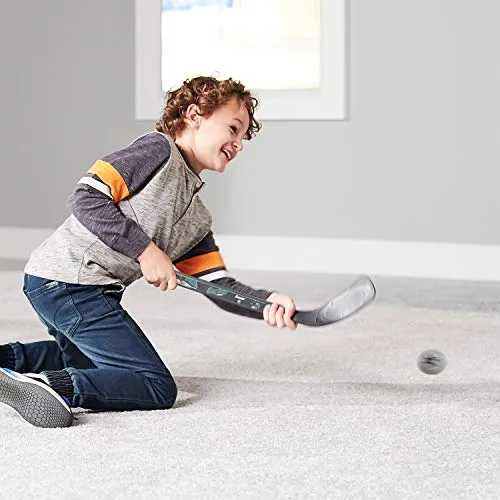 Franklin Sports NHL San Jose Sharks Mini Hockey 2 Piece Player Stick Set