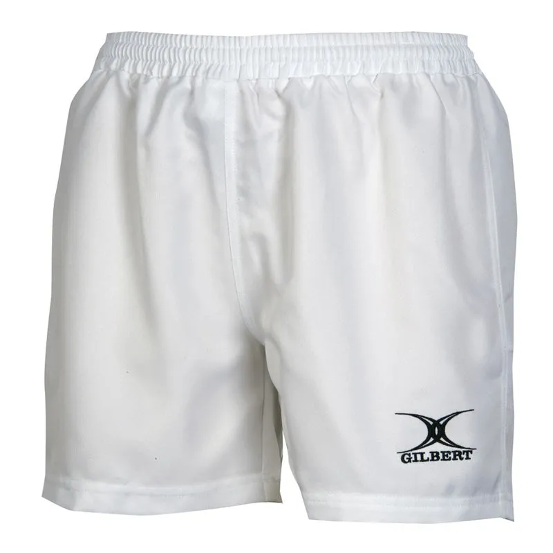 Gilbert Saracen Rugby Short - White - Adults