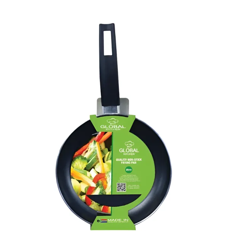 Global Kitchen Non-Stick Frying Pan With Lid