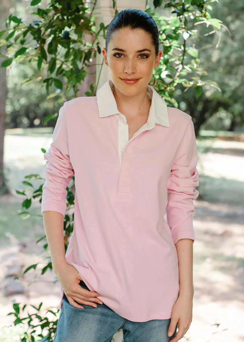 Goondiwindi Cotton 100% Cotton Solid Rugby Top - 3 Colours