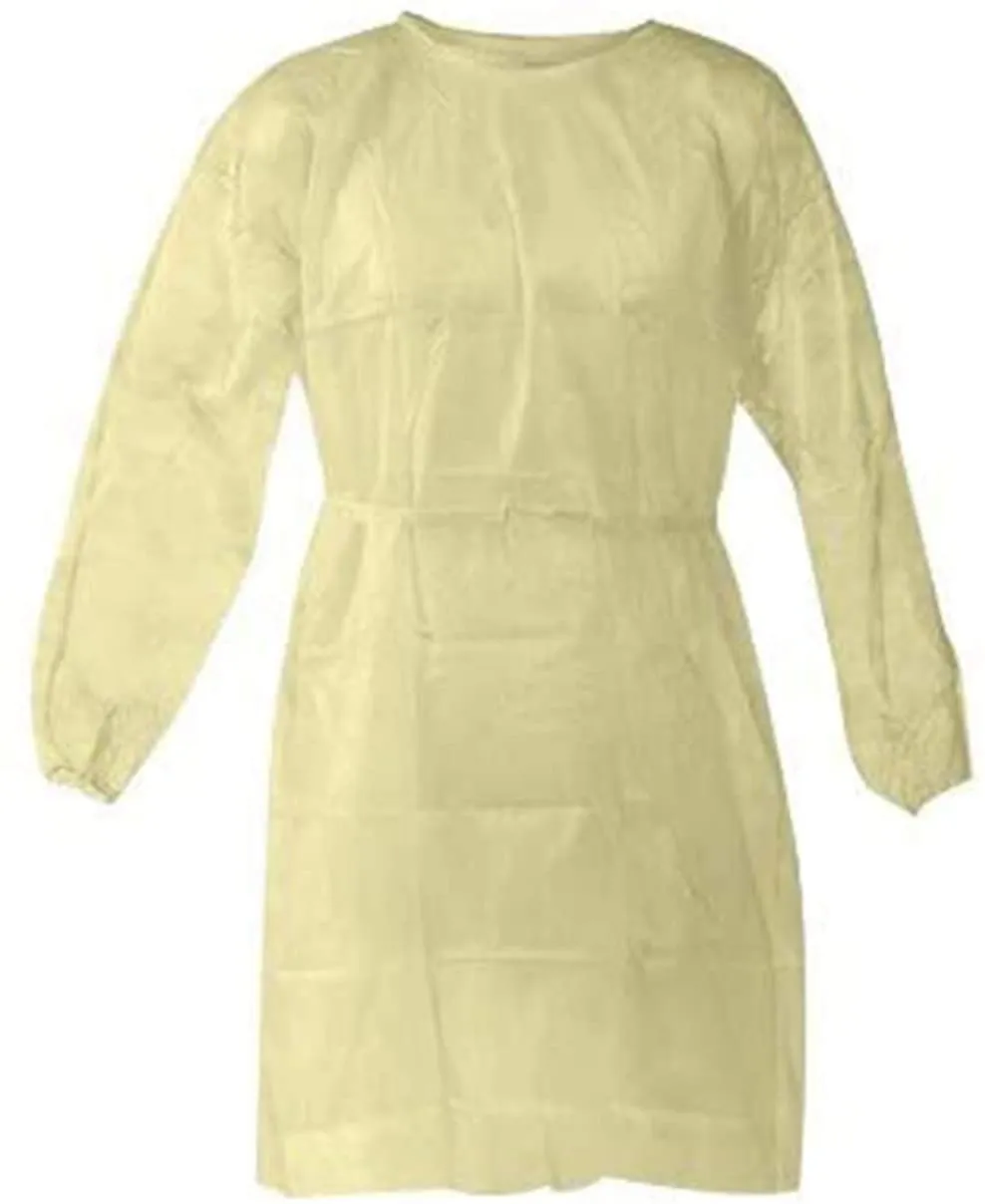 Gown Isolation Yellow Water Resistant by JML