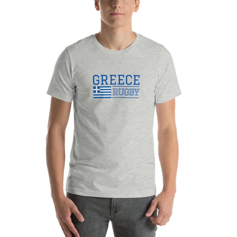 Greece Rugby Cotton T-Shirt