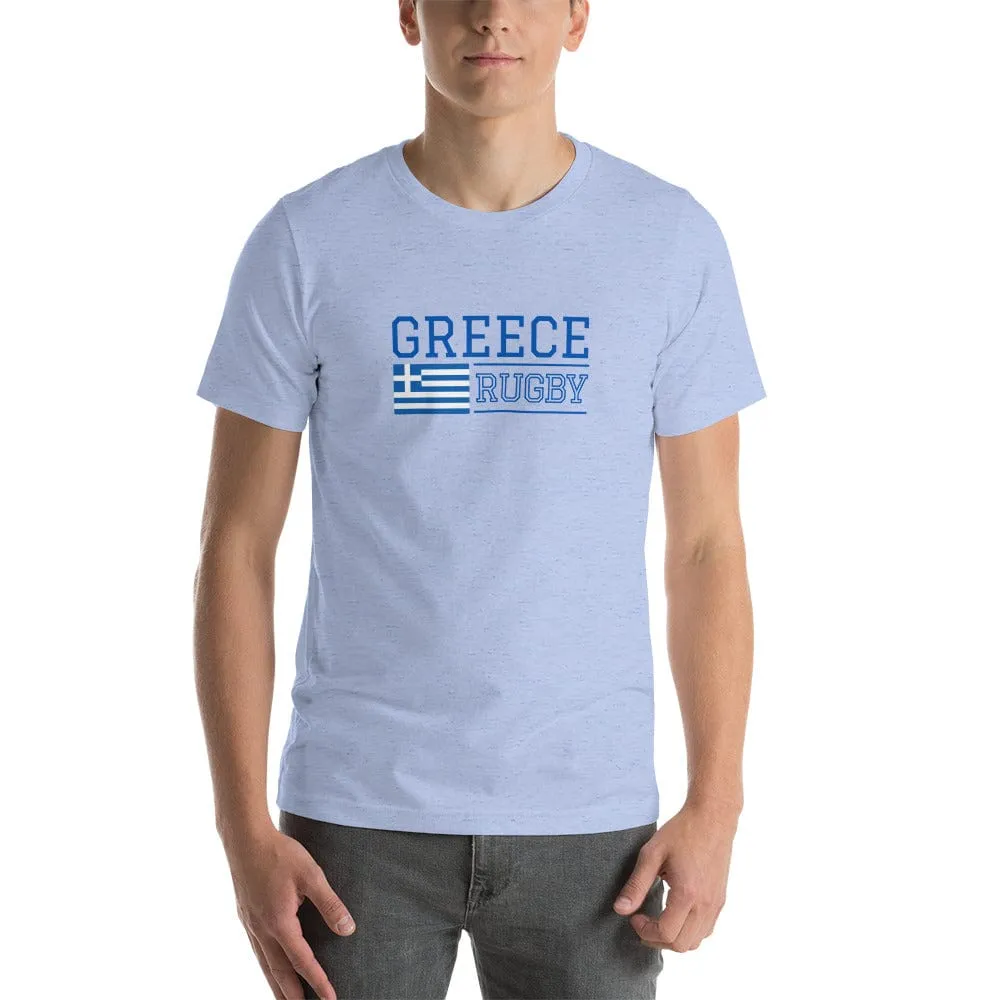 Greece Rugby Cotton T-Shirt