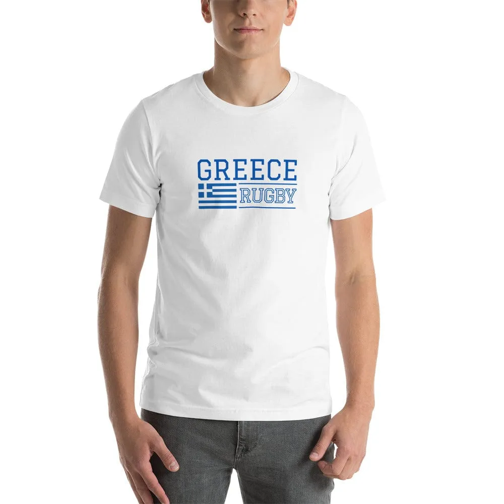 Greece Rugby Cotton T-Shirt