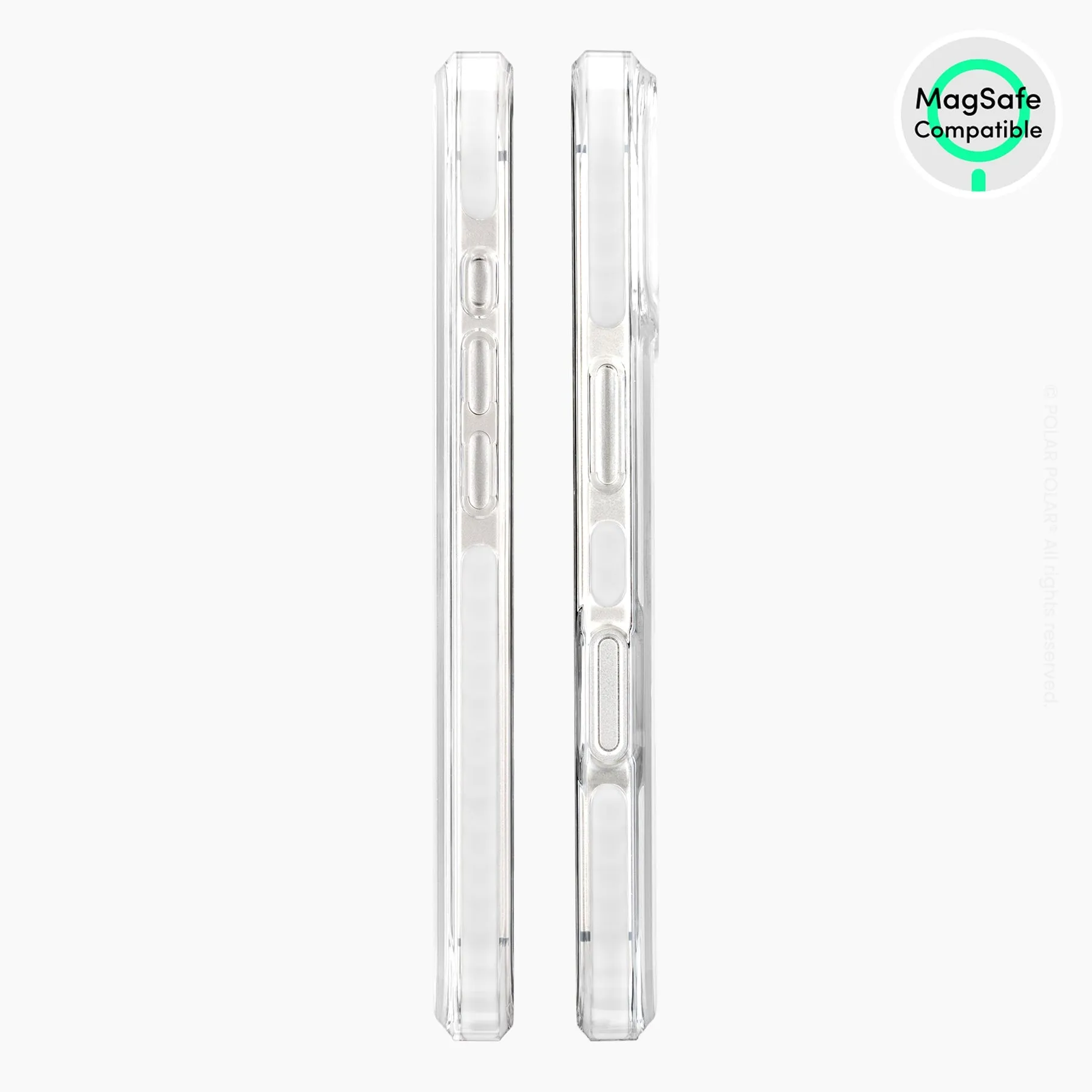 Green Night Quicksand - iPhone 16 Clear Bumper MagSafe Case