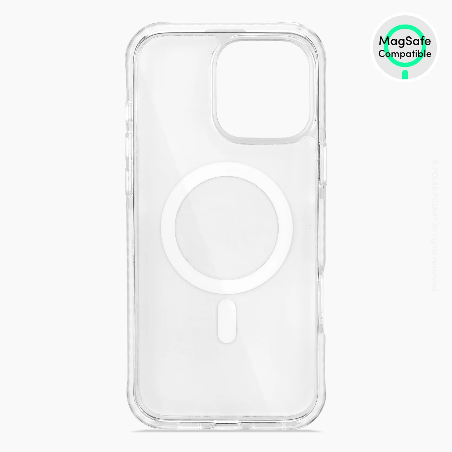 Greenfield Terrazzo - iPhone 16 Pro Max Clear Bumper MagSafe Case
