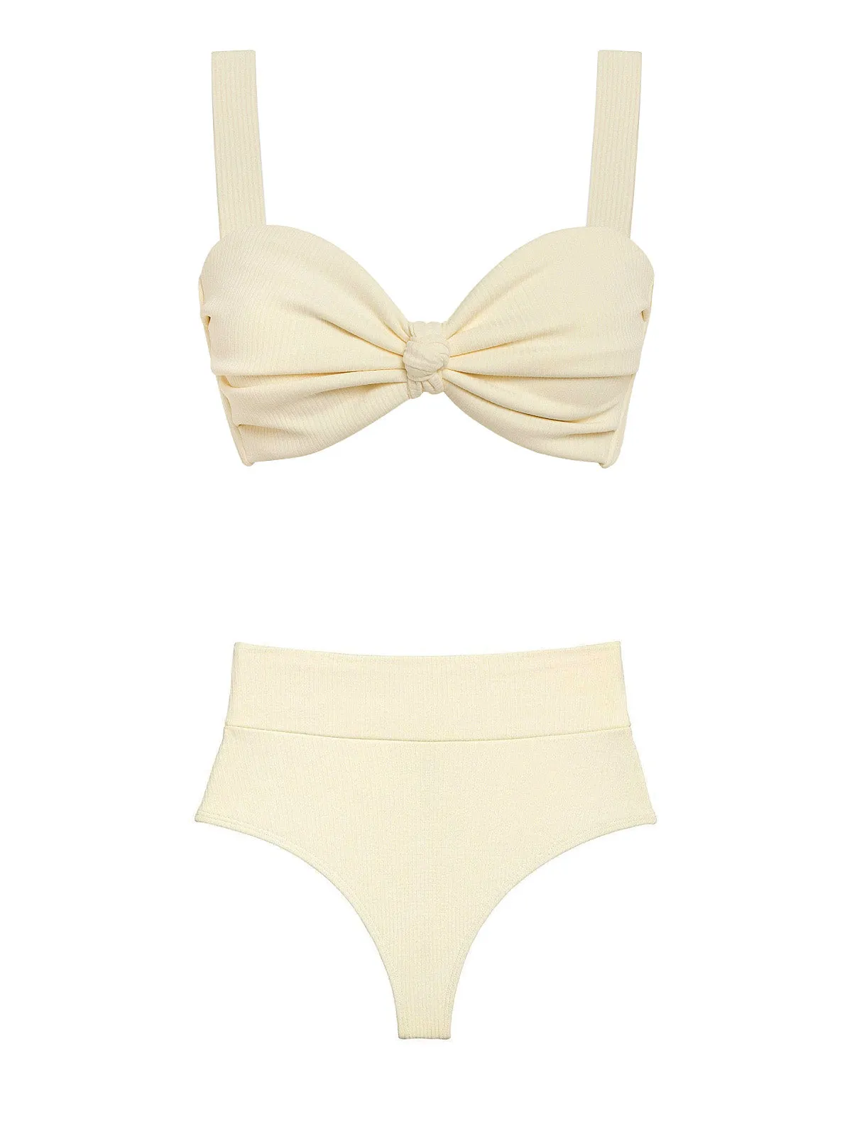 Hayden-Added Coverage High Rise Bikini ::RET