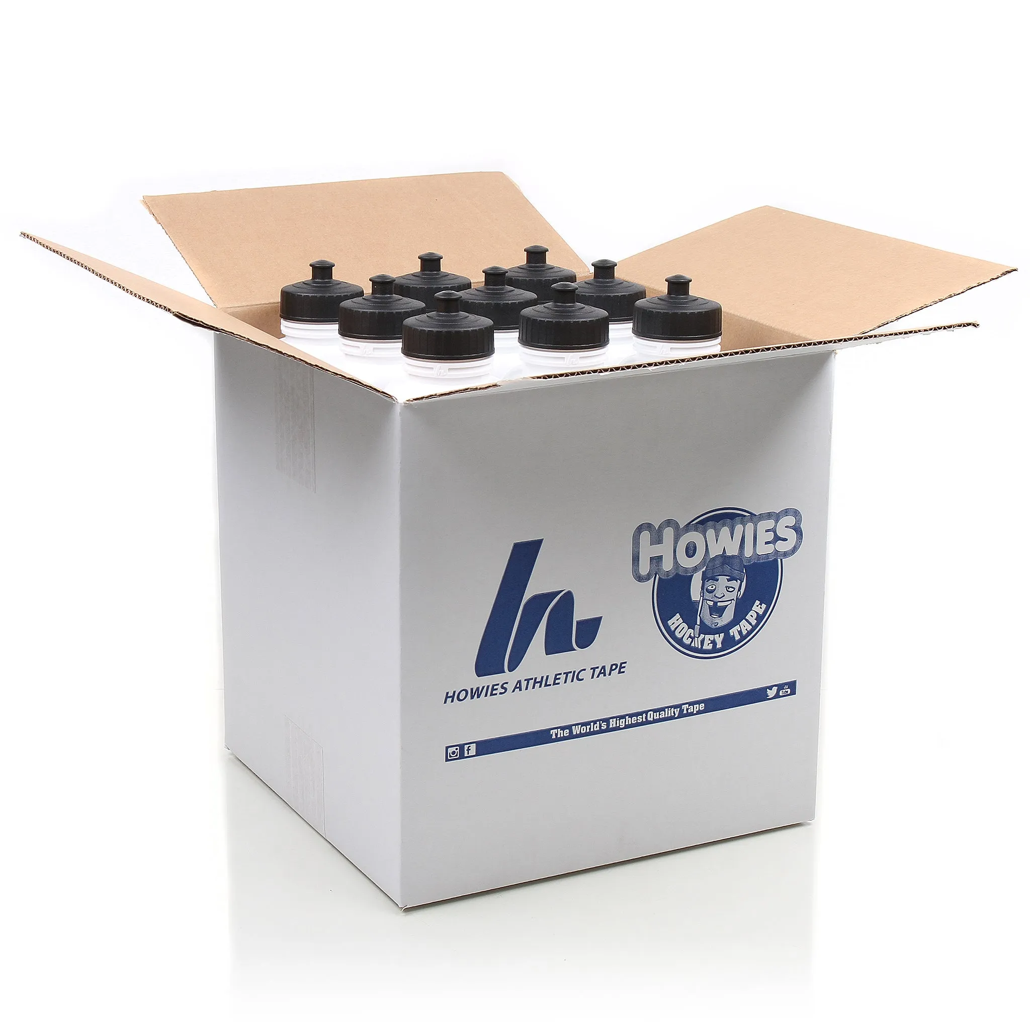 Howies Hockey White Water Bottle (1L)