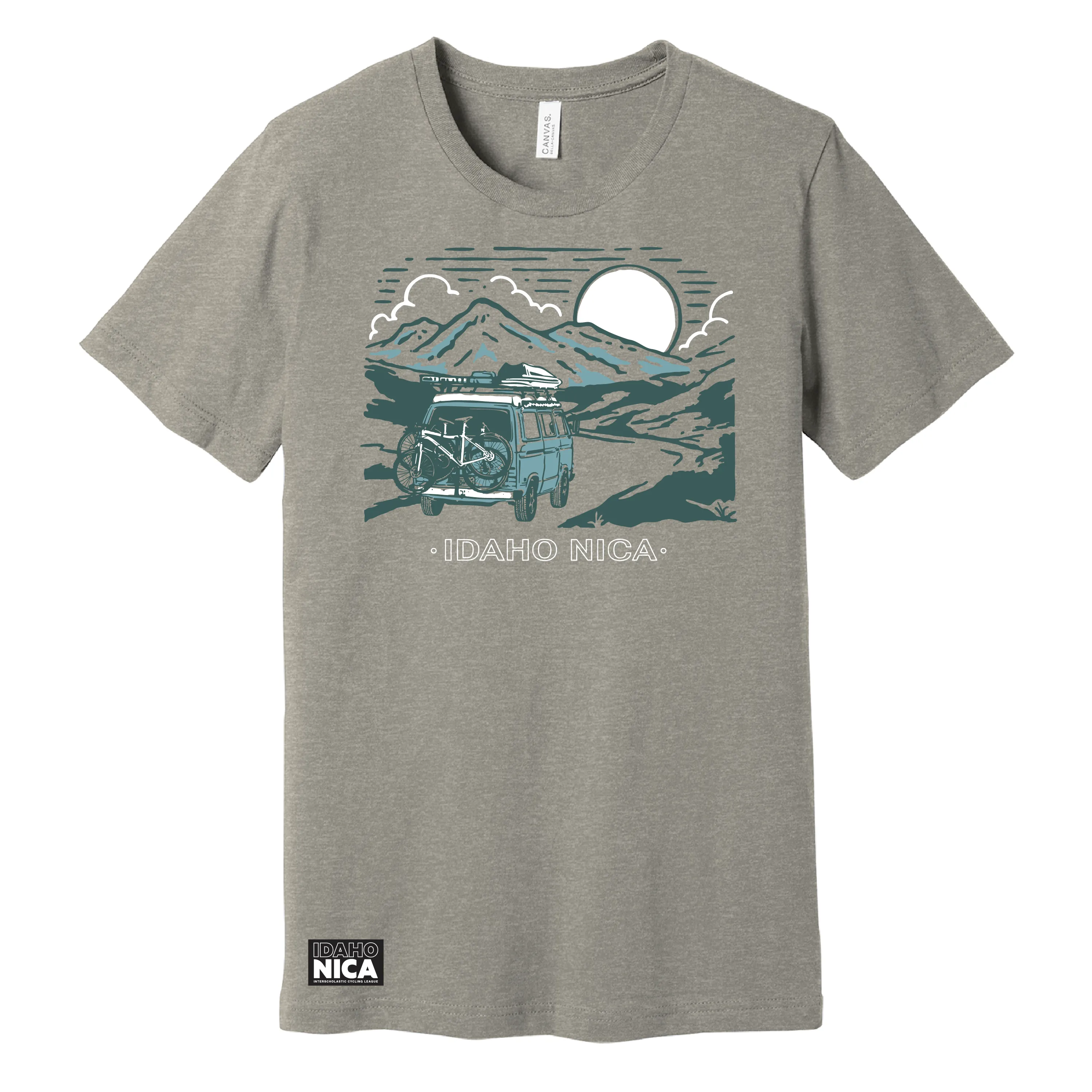 Idaho NICA Camp and Ride Tee