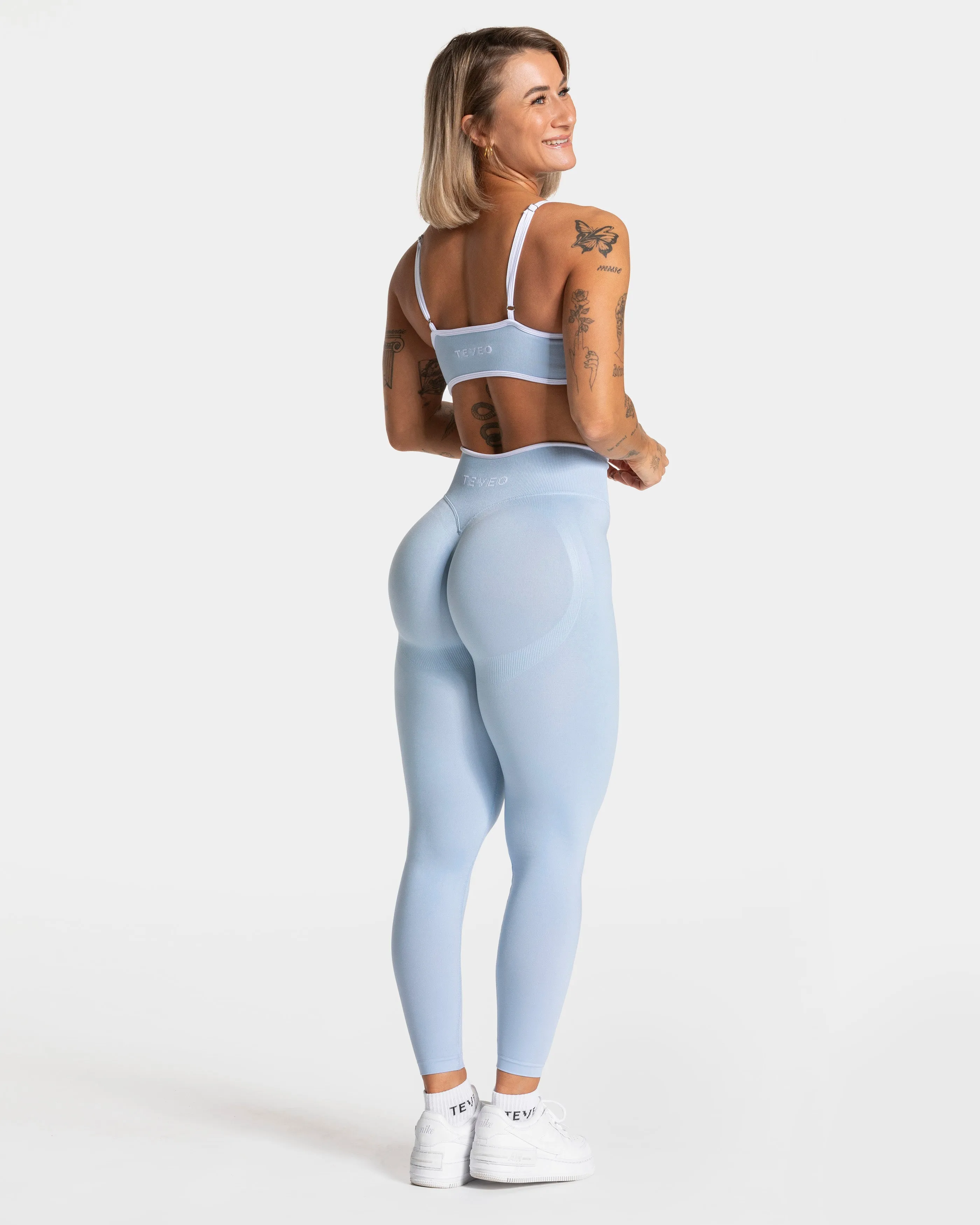 Ignite Sculpt Scrunch Leggings "Babyblau"