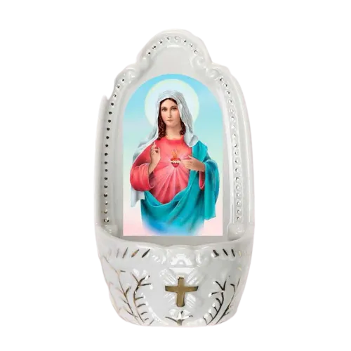 Immaculate Heart of Mary Holy Water Font