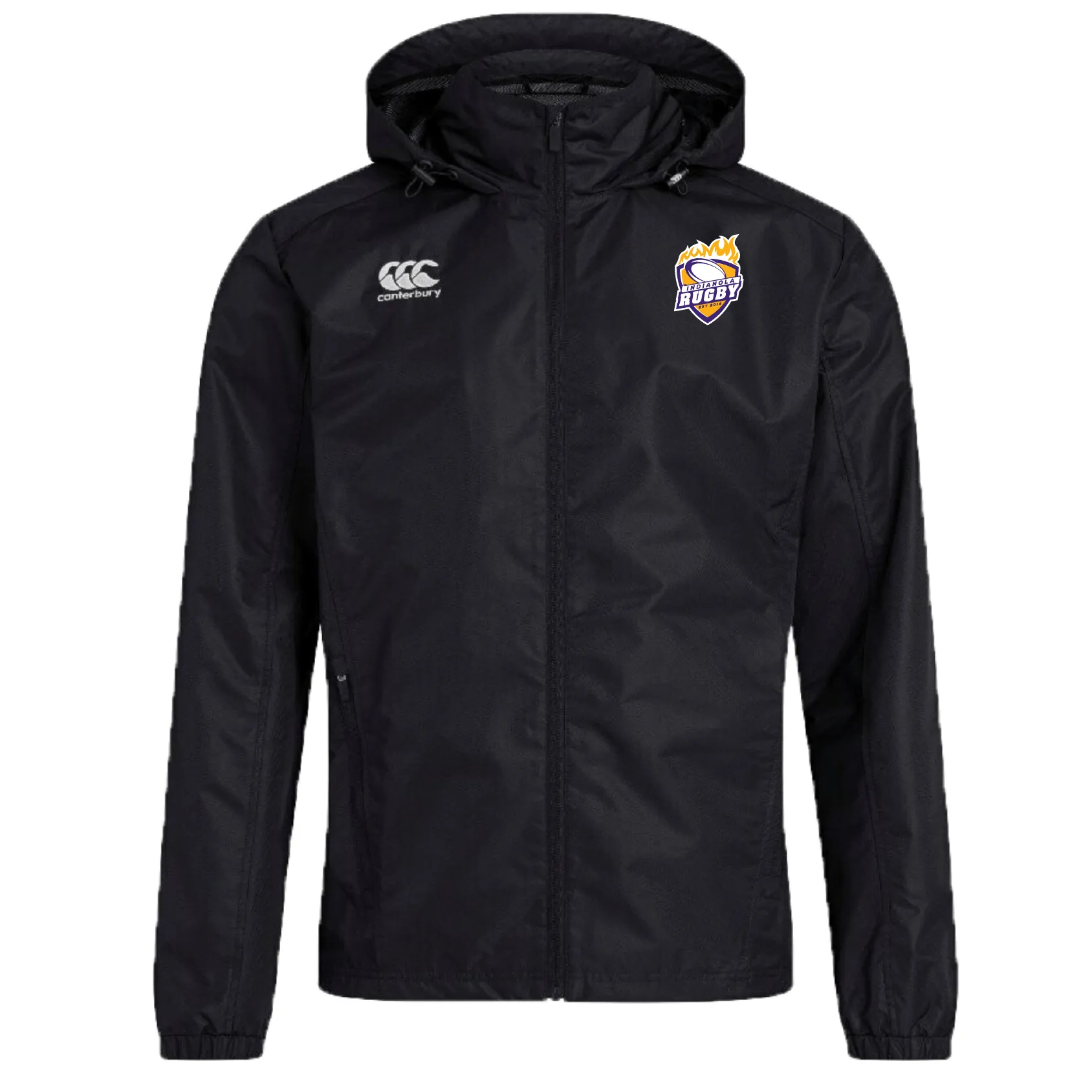 Indianola Rugby Club Vaposhield Full Zip Rain Jacket by Canterbury