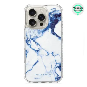 Indigo Vase - iPhone 16 Pro Clear Bumper MagSafe Case
