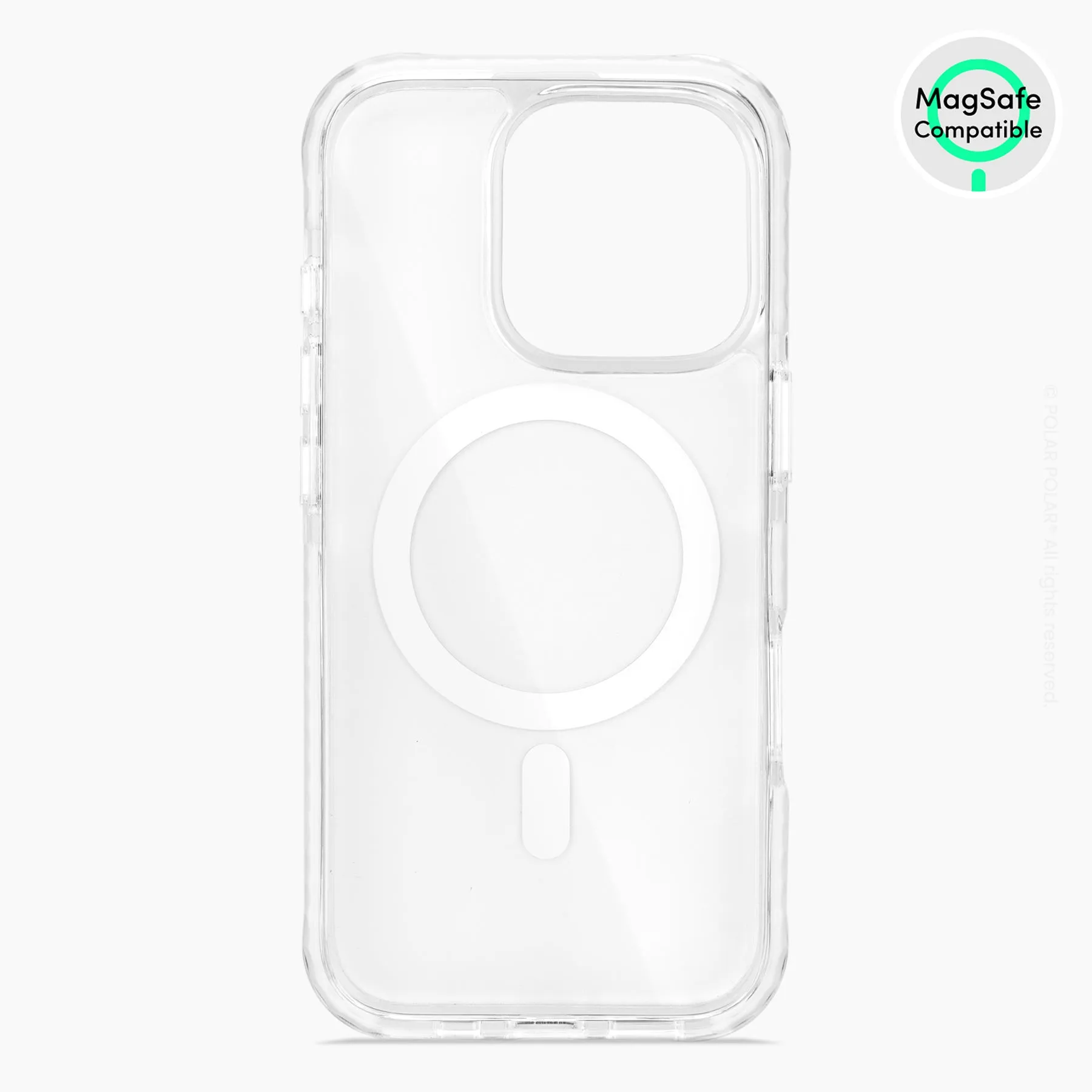 Indigo Vase - iPhone 16 Pro Clear Bumper MagSafe Case