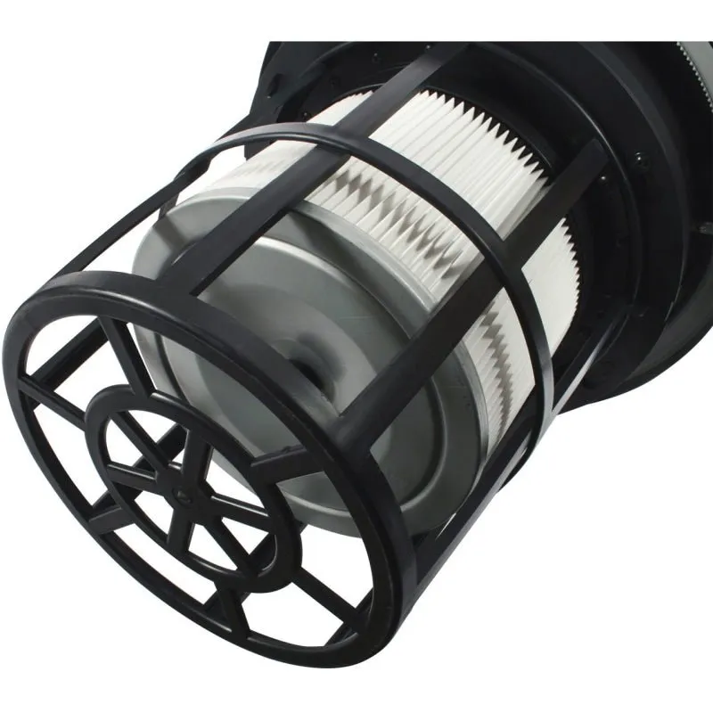 Industrial 2-Motor Vacuum with Filter Shaker and 24 Ft. High Reach Attachment Kit, Stainless