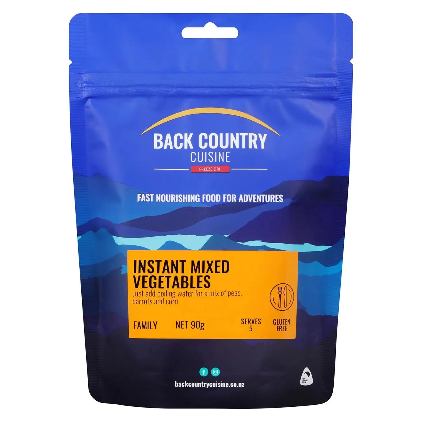Instant Mixed Vegetables