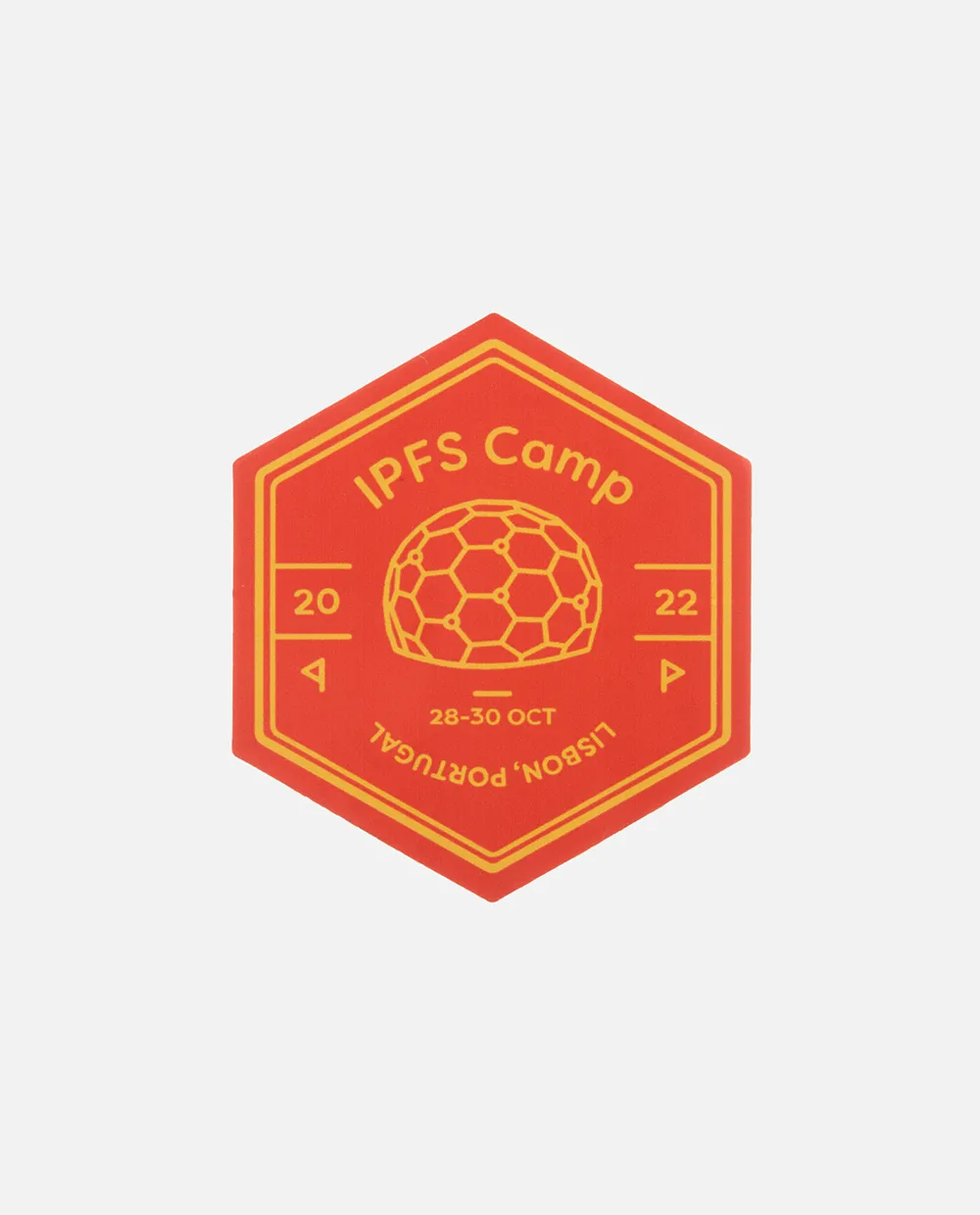 IPFS Camp 22' Hex Sticker