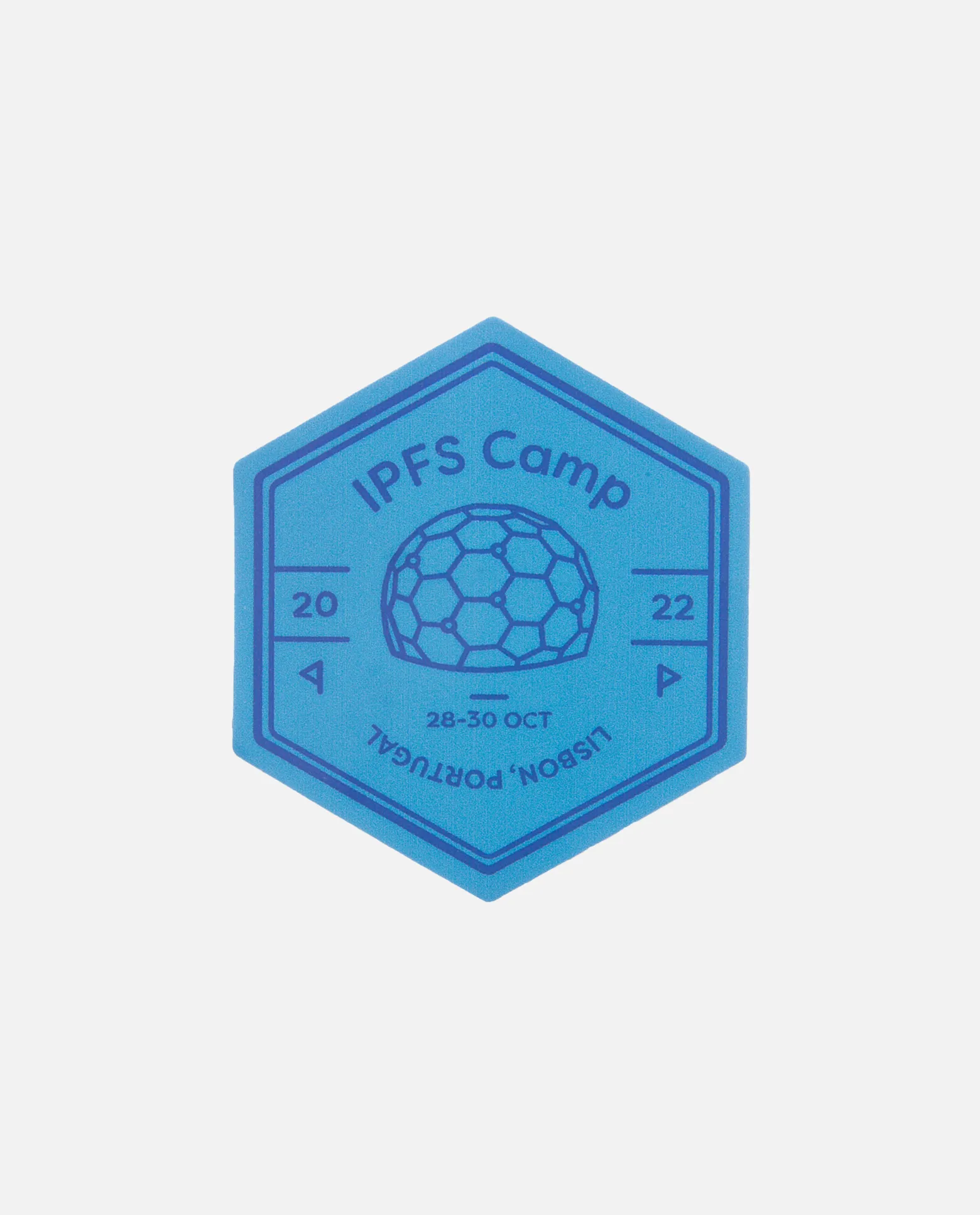 IPFS Camp 22' Hex Sticker