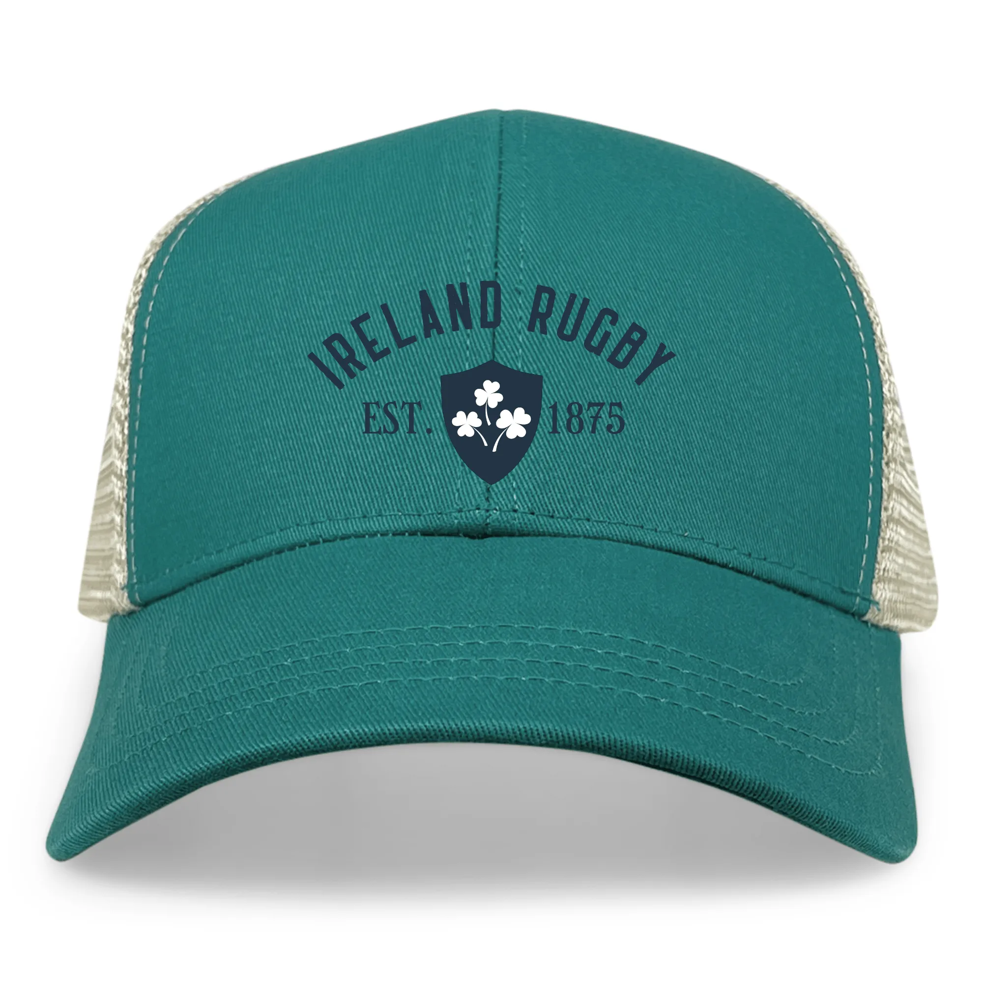 Ireland Rugby 1875 Navy Text Eco Trucker Cap